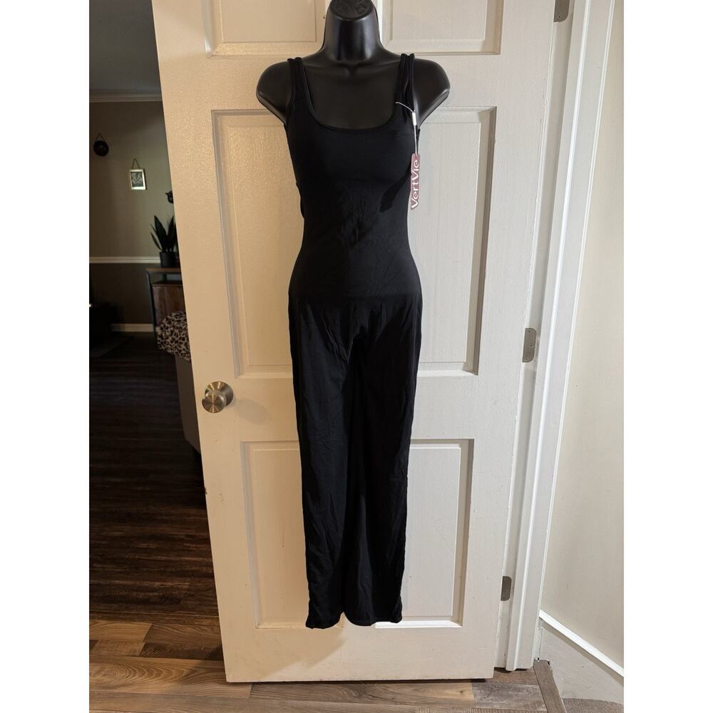 Ladies VertVie Black Pant Romper/Bodysuit Size Small